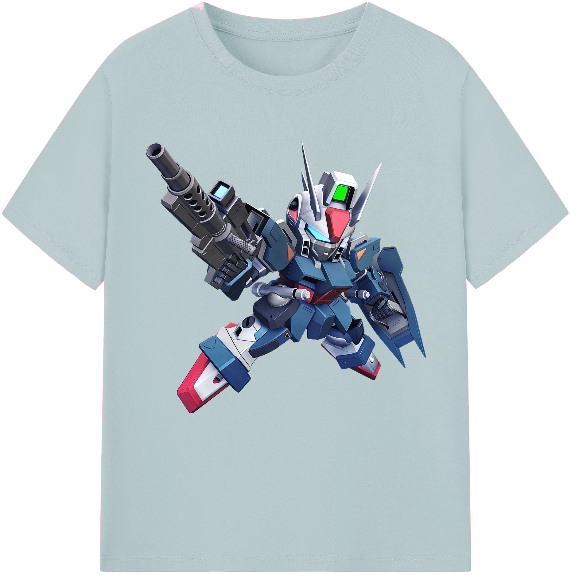 （画像用） 機動戦士ガンダム Mobile Suit Gundam 綿100％半袖Tシャツ（フロントプリント）
